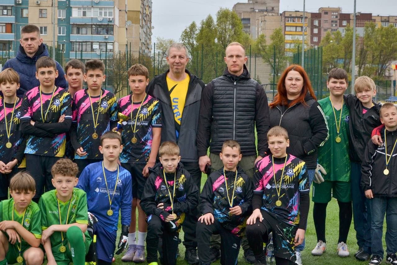 Кам'янська ДЮФШ "Надія" - володар Кубку міста з футболу "Кубок відкриття сезону" серед дітей