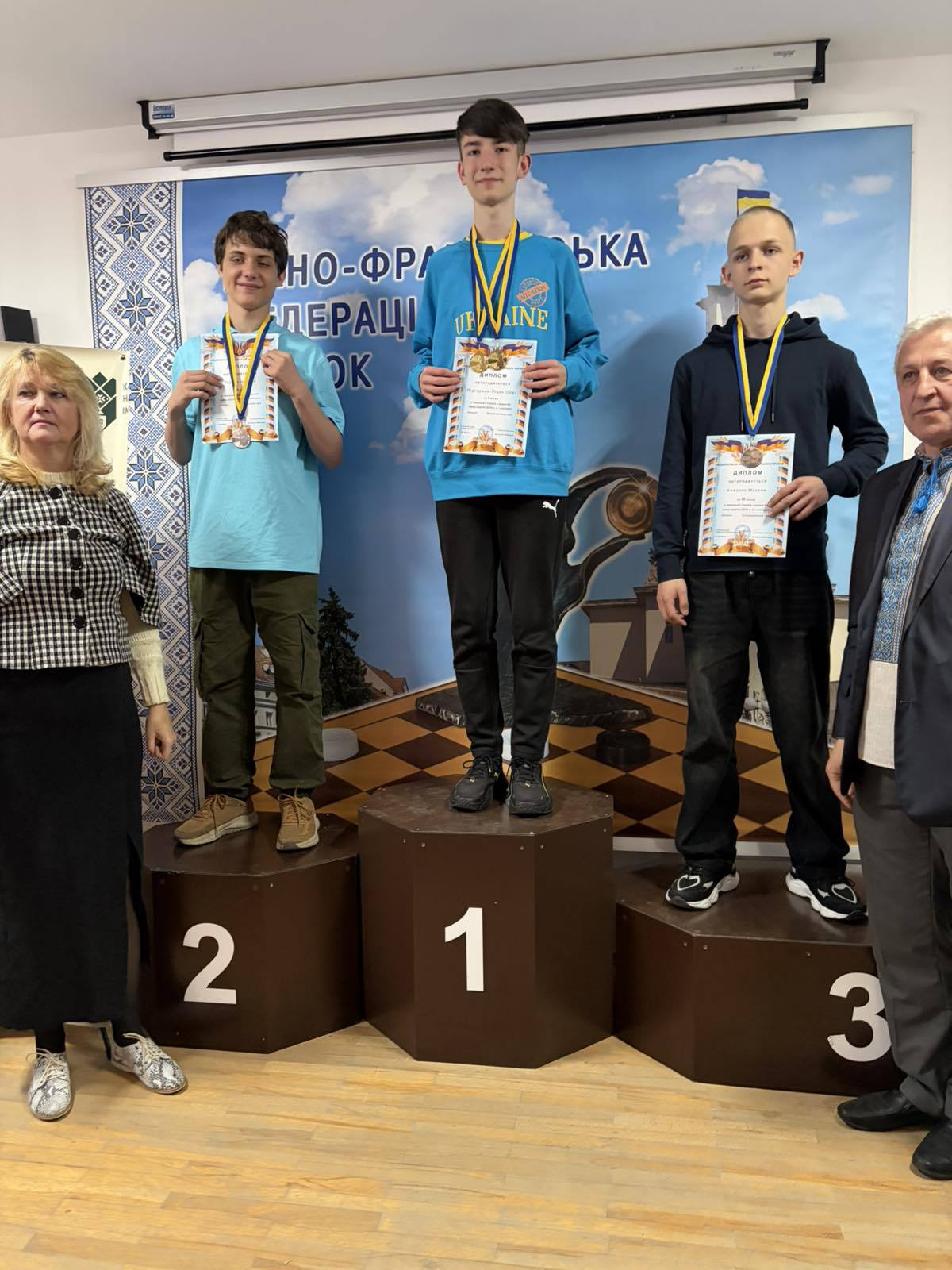 Шашкісти Кам’янського здобули низку медалей на чемпіонаті України
