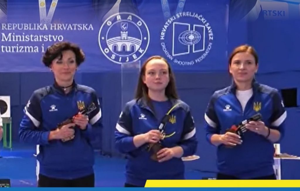 Украинские стрелки завоевали ещё две бронзовые медали на чемпионате Европы