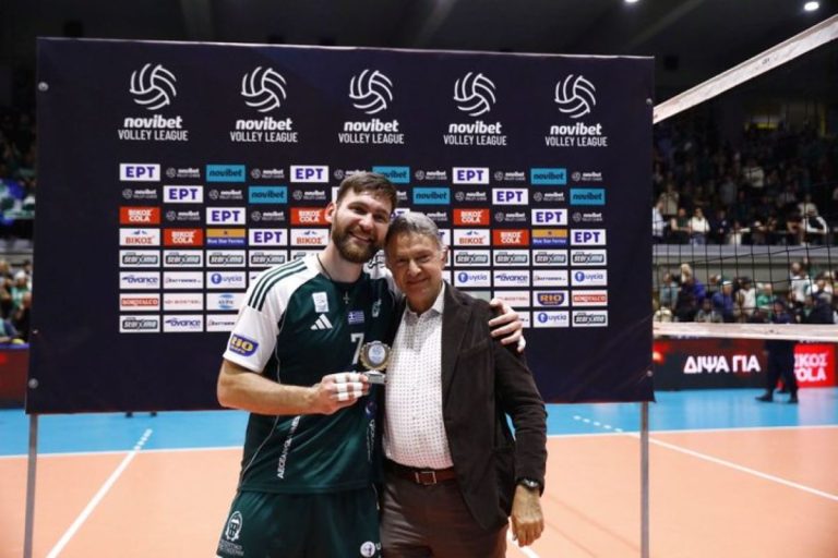 Український волейболіст Янчук став MVP третього матчу фінальної серії чемпіонату Греції