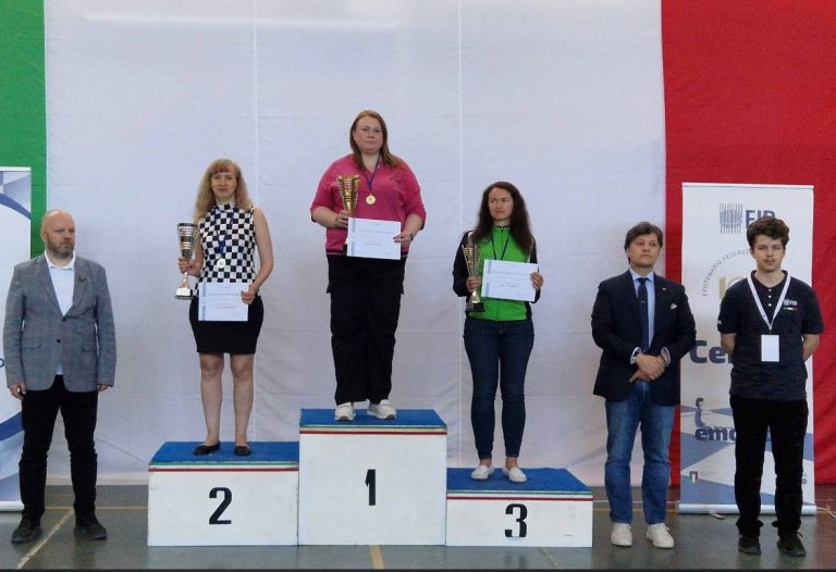 Гроссмейстер из Каменского Елена Коротка — чемпионка Европы 2026 года