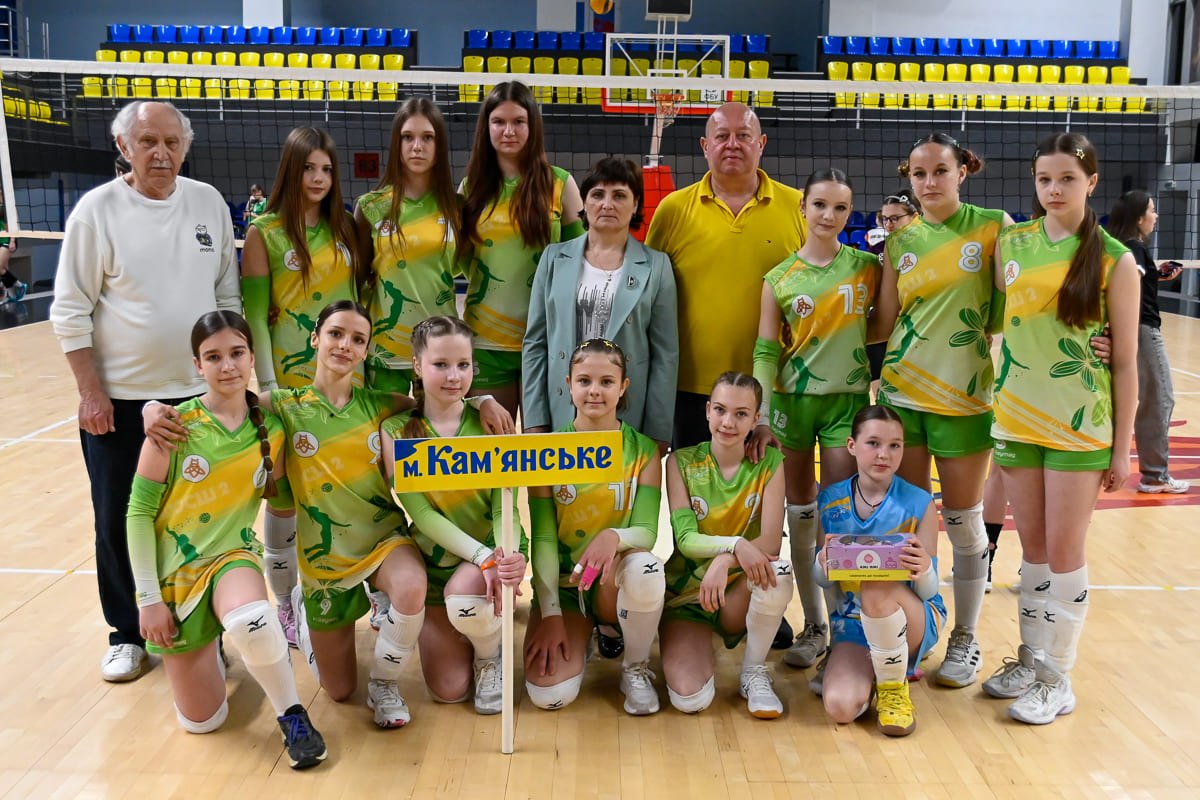 Визначилися призери турніру ДЮСШ №2 з волейболу "Кам’янське об’єднує"