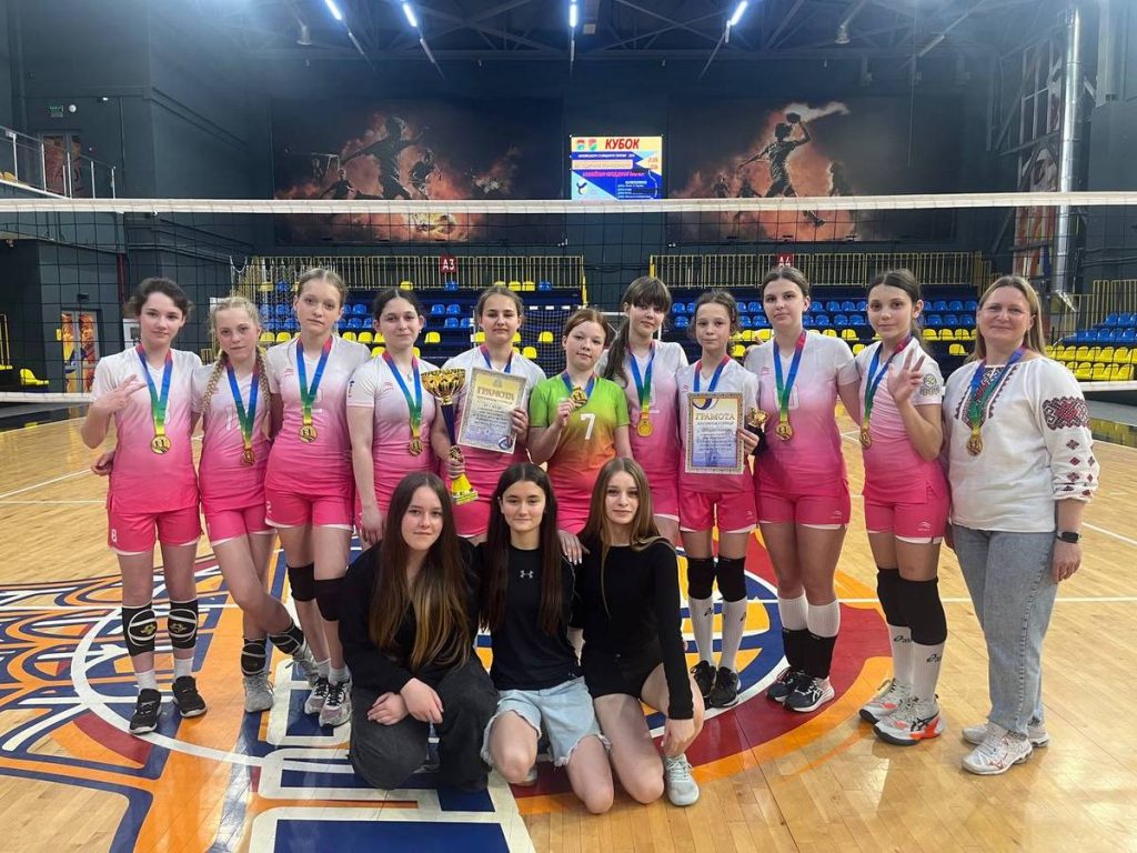 Волейболістки кам’янської ДЮСШ №2 – чемпіонки турніру на Кубок Межівського селищного голови