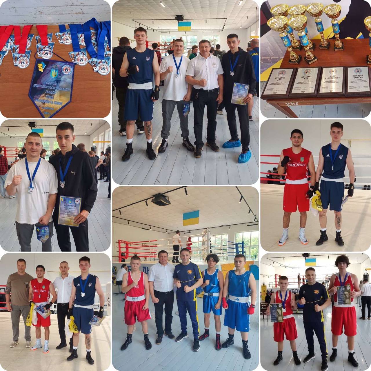 Боксери Кам’янського здобули вісім нагород на чемпіонаті Дніпропетровщини
