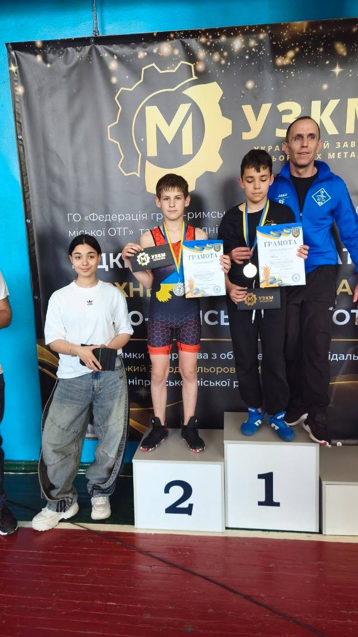Кам'янчани здобули медалі на чемпіонаті області з греко-римської боротьби у Верхньодніпровську