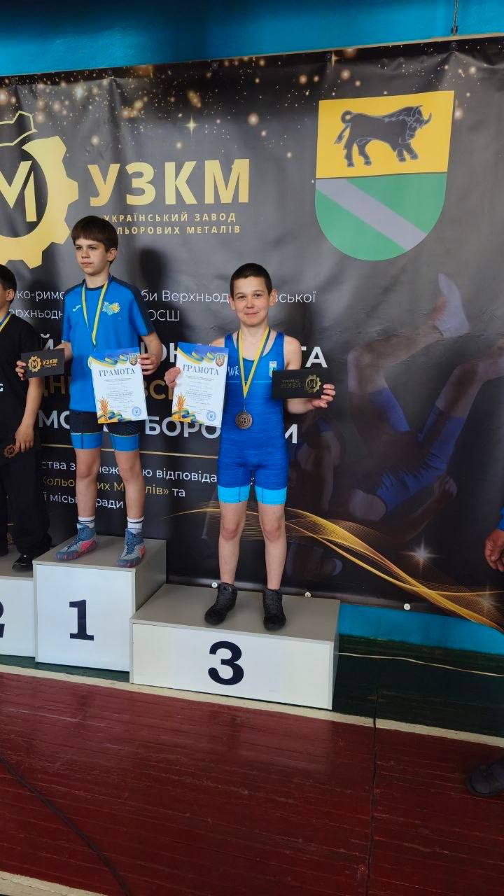 Кам'янчани здобули медалі на чемпіонаті області з греко-римської боротьби у Верхньодніпровську