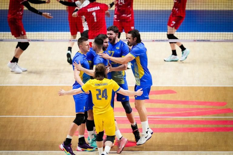 Мужская сборная Украины по волейболу разгромила Кубу в третьем матче Лиги наций-2026