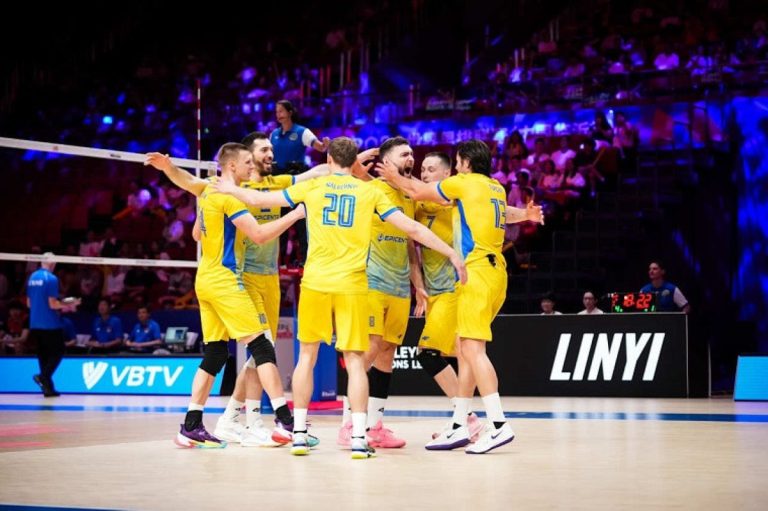 Мужская сборная Украины по волейболу одержала первую победу в Лиге наций-2026
