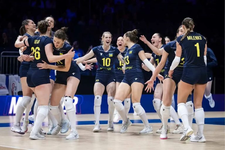 Женская сборная Украины по волейболу потерпела поражение от Франции в Лиге наций