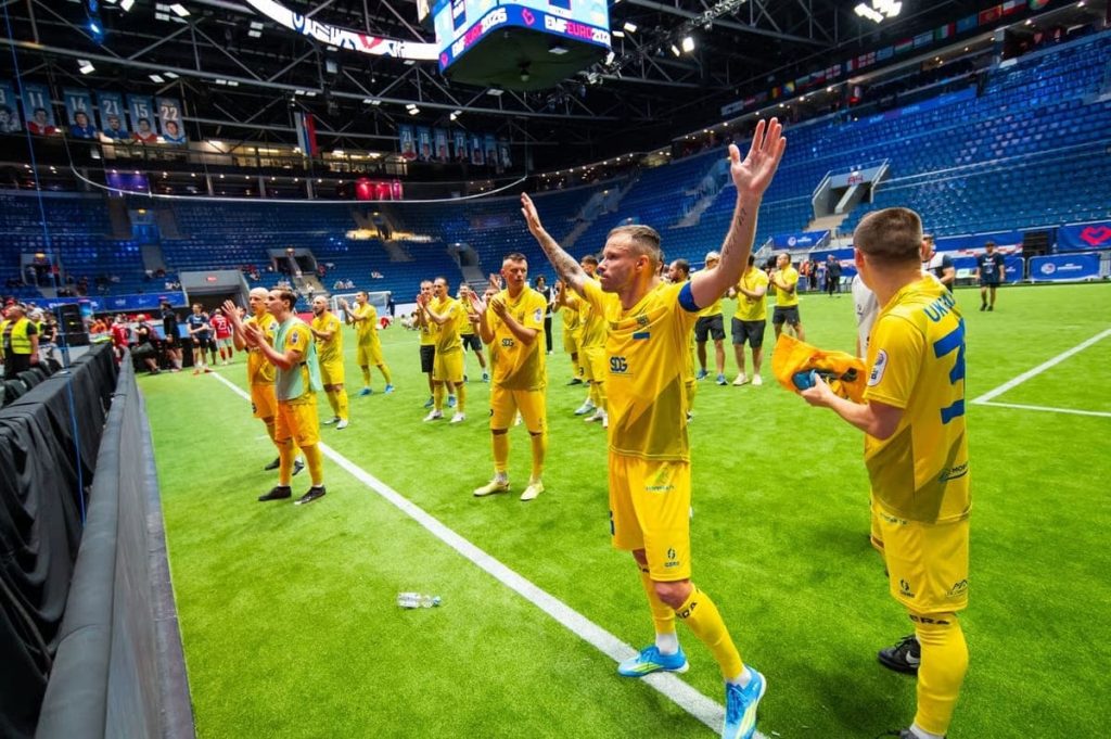 Сборная Украины по мини-футболу впервые в истории вышла в финал Евро-2026