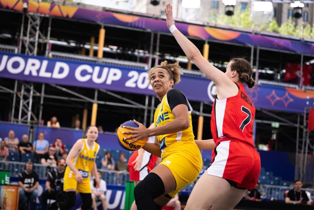 Женская сборная Украины по баскетболу 3×3 провела два стартовых поединка на ЧМ-2026