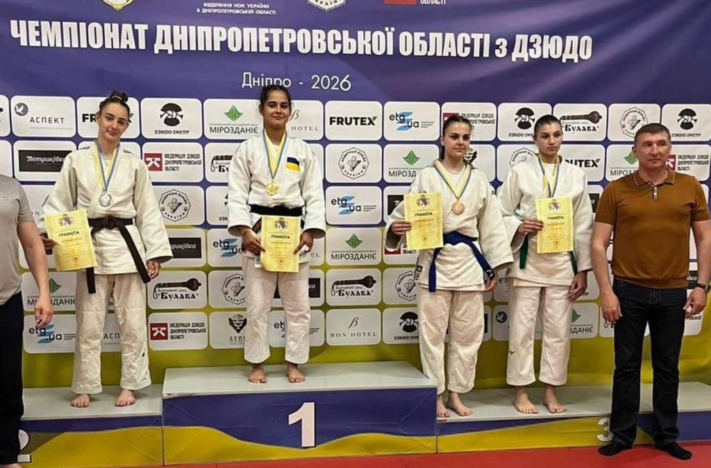 Дзюдоистка из Каменского Каролина Гаврись — призер чемпионата области