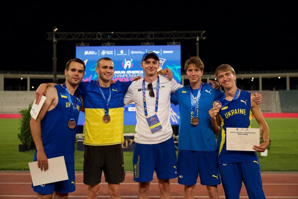 Українські легкоатлети вибороли сім медалей на чемпіонаті Балканської асоціації