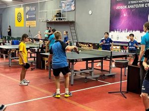 Воспитанницы каменской ДЮСШ №1 — серебряные призеры чемпионата Украины по настольному теннису