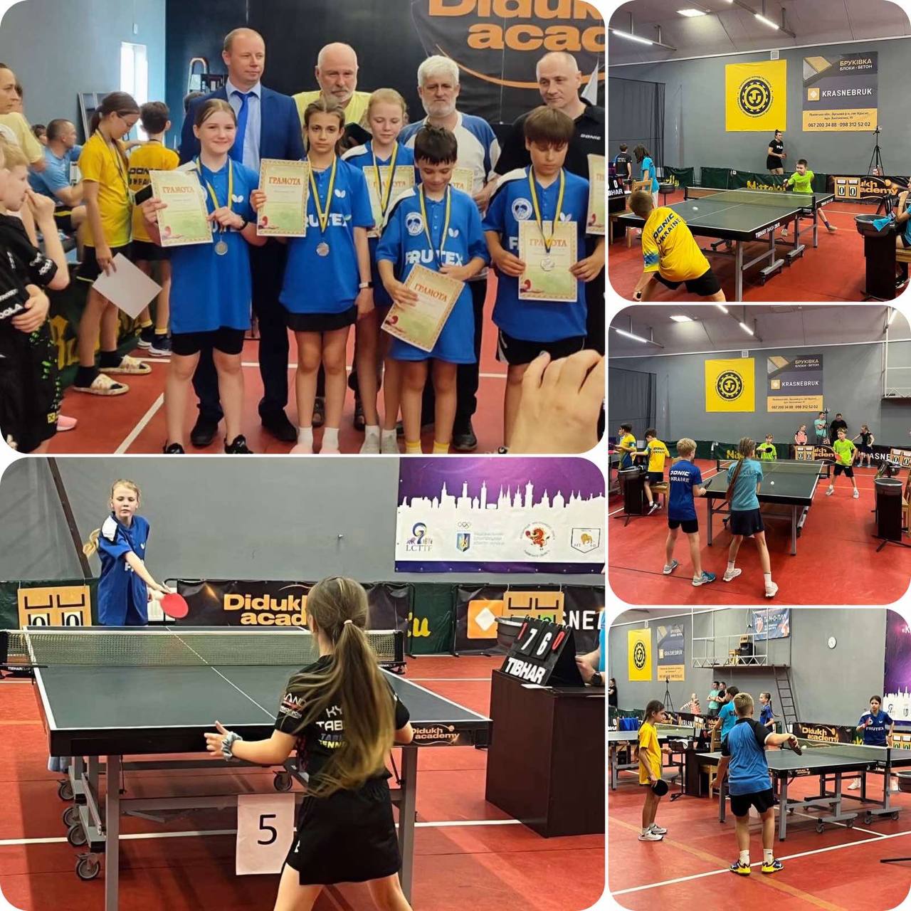 Вихованки кам’янської ДЮСШ №1 — срібні призерки чемпіонату України з настільного тенісу 1 Вихованки кам’янської ДЮСШ №1 — срібні призерки чемпіонату України з настільного тенісу