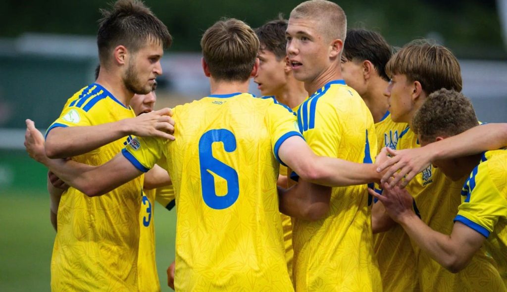 Юношеская сборная Украины обыграла Хорватию в первом матче Евро-2026