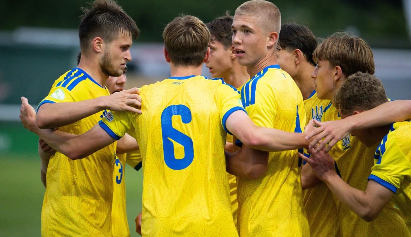 Юношеская сборная Украины обыграла Хорватию в первом матче Евро-2026