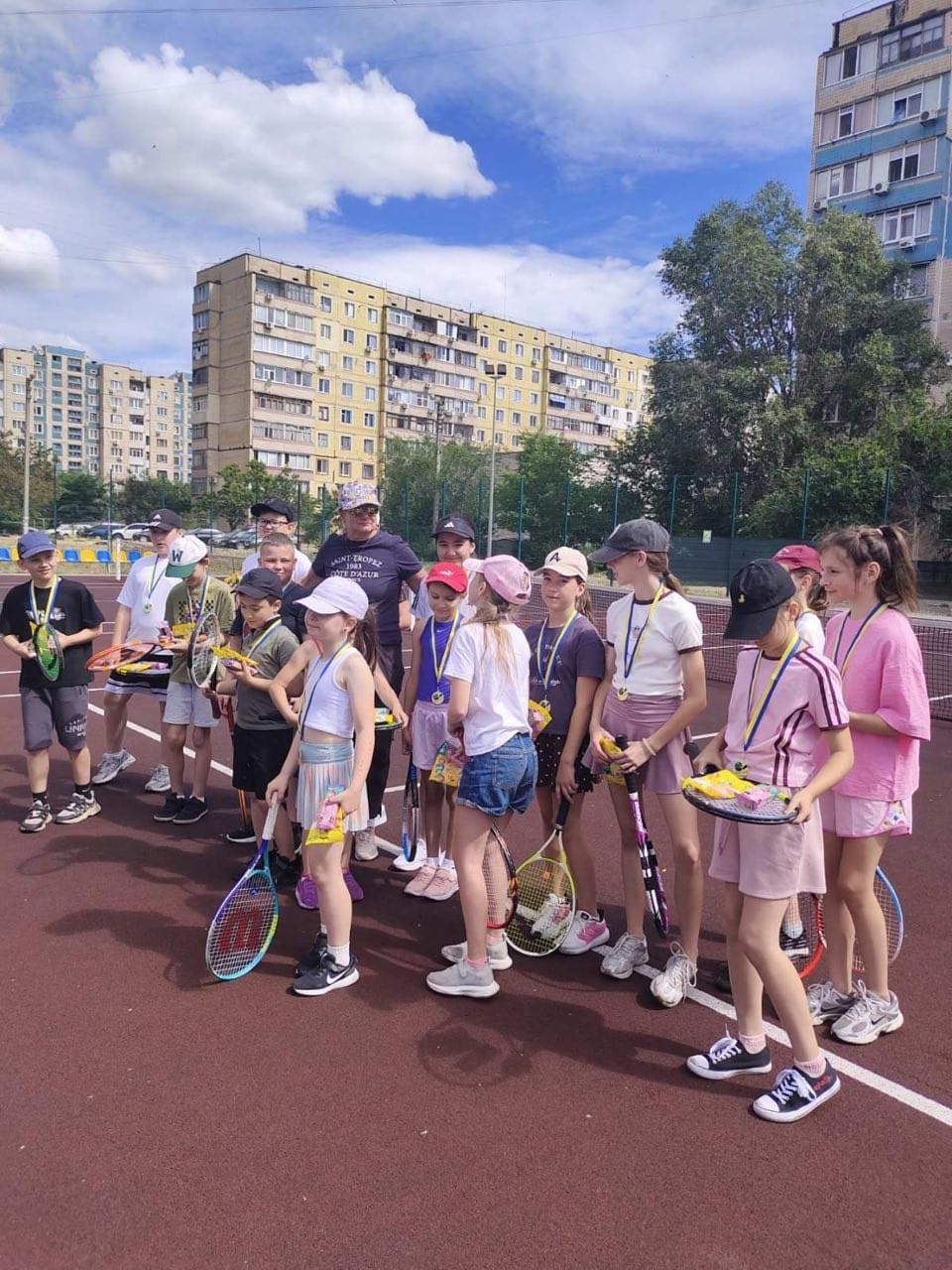 У Кам’янському змагалися юні тенісисти
