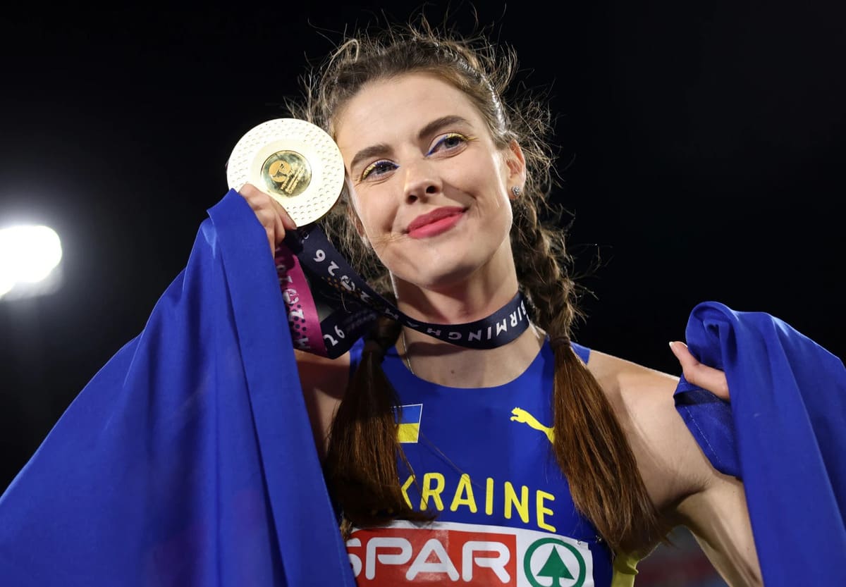 Дніпрянка Ярослава Магучіх втретє поспіль стала чемпіонкою Європи з легкої атлетики