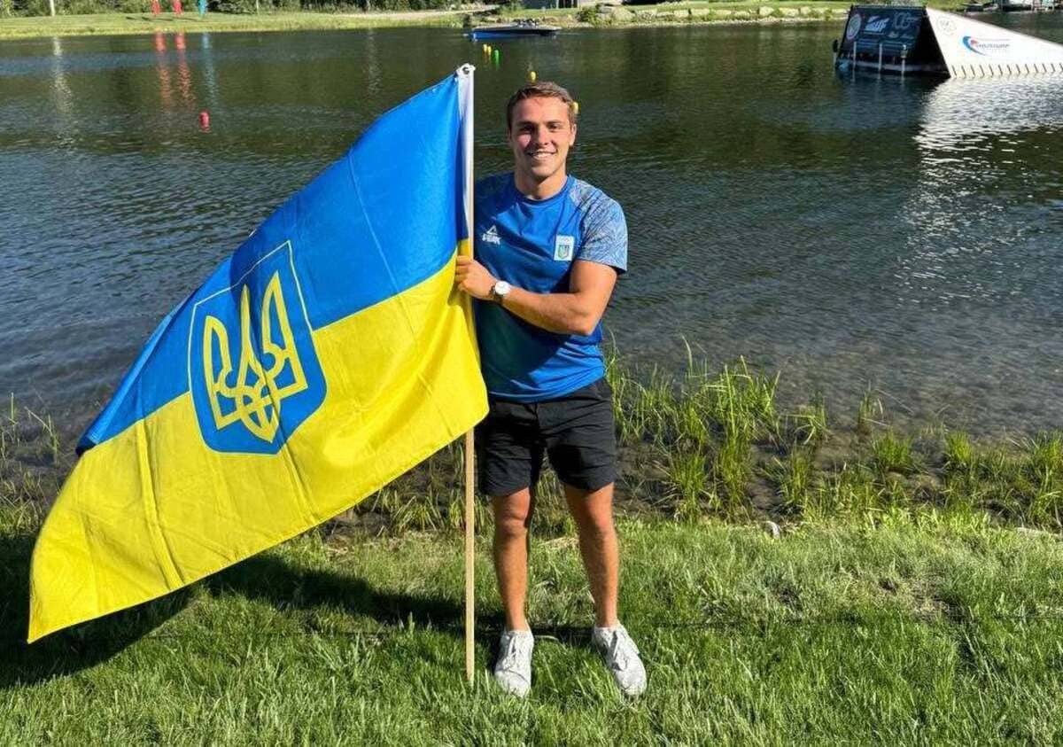 Дніпровський воднолижник Дамір Філаретов здобув три медалі на чемпіонаті Європи U21