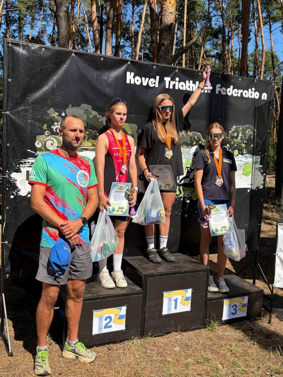 Кам’янські триатлети здобули низку медалей на чемпіонатах України та області