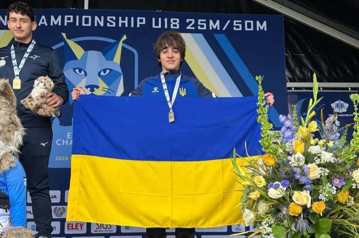 Данило Данаєв із Дніпра здобув дві бронзові медалі чемпіонату Європи зі стрільби