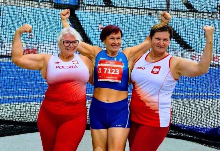 Днепровская легкоатлетка Светлана Сорочук завоевала три медали чемпионата мира среди ветеранов