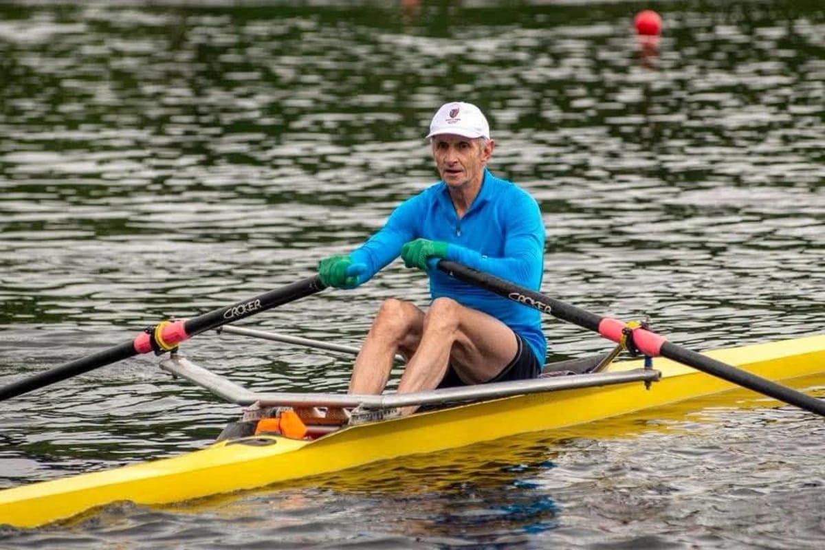 Кам’янчанин Олександр Архипов оформив золотий дубль на чемпіонаті України з академічного веслування