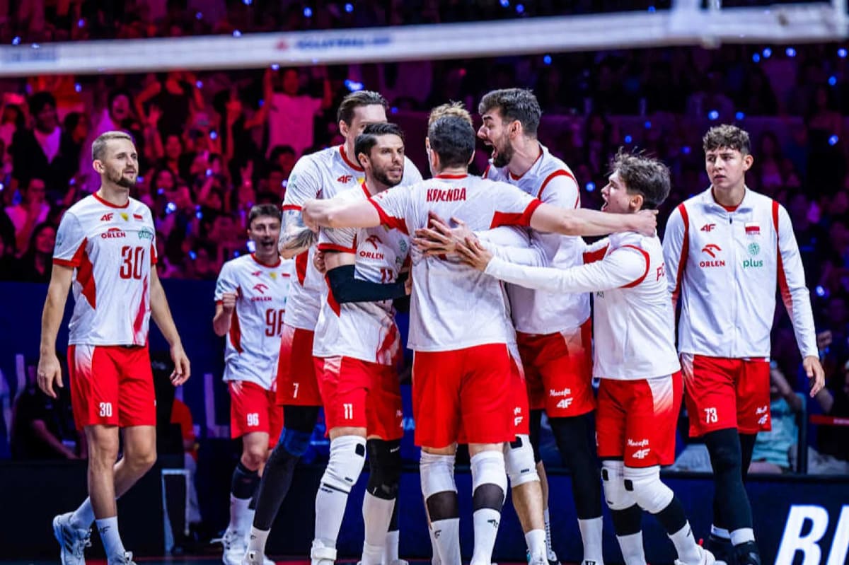 Збірна Польщі вдруге поспіль виграла Лігу націй з волейболу