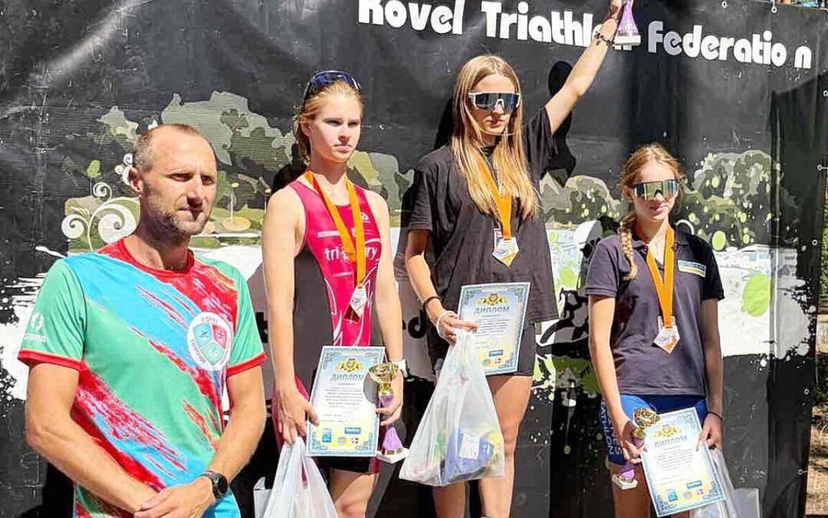 Кам’янчанка Софія Терещенко вдруге поспіль стала чемпіонкою України з кросового дуатлону