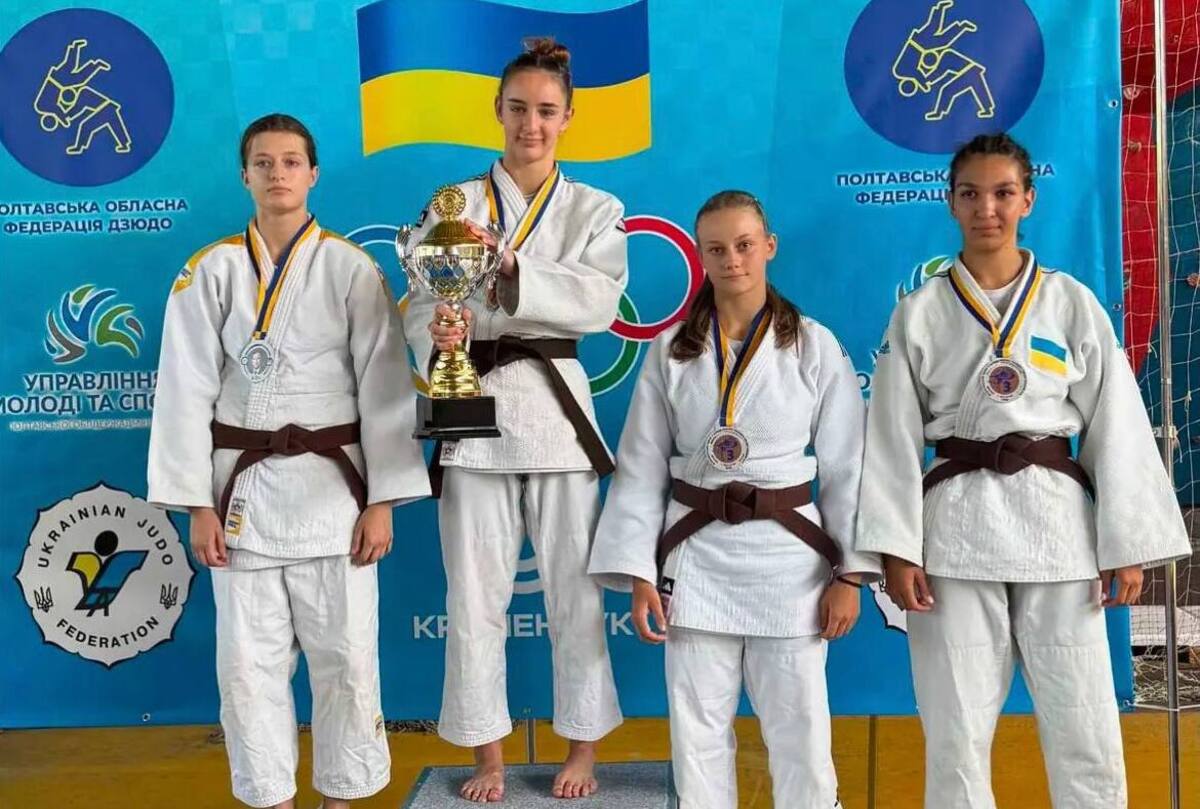 Каменчанка Каролина Гаврись стала победительницей Всеукраинского турнира по дзюдо