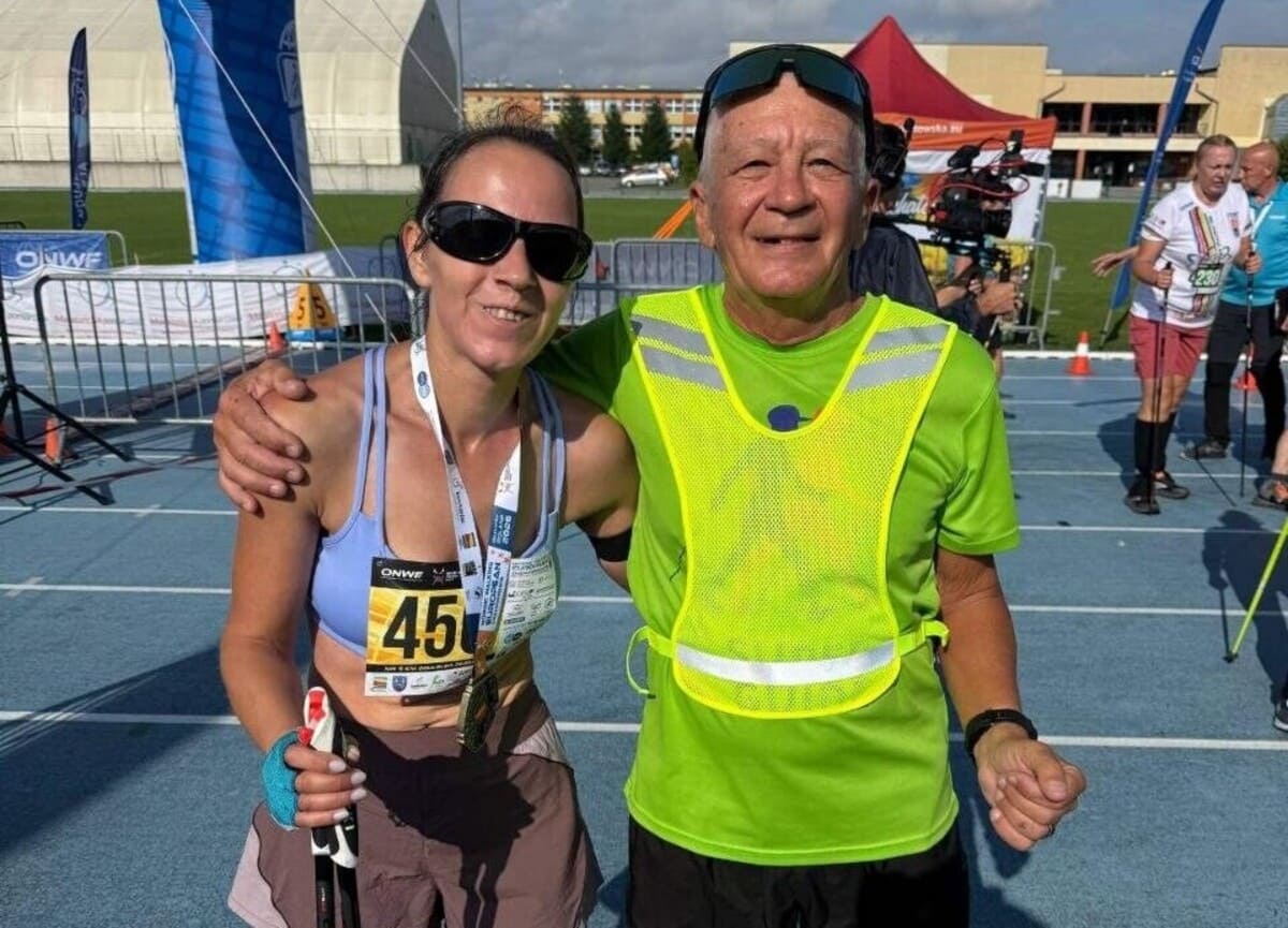 Криворожанка Анжела Маховицкая триумфовала на чемпионате Европы по скандинавской ходьбе