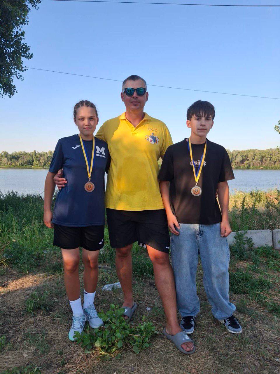 Кам’янські веслувальники здобули медалі чемпіонату України