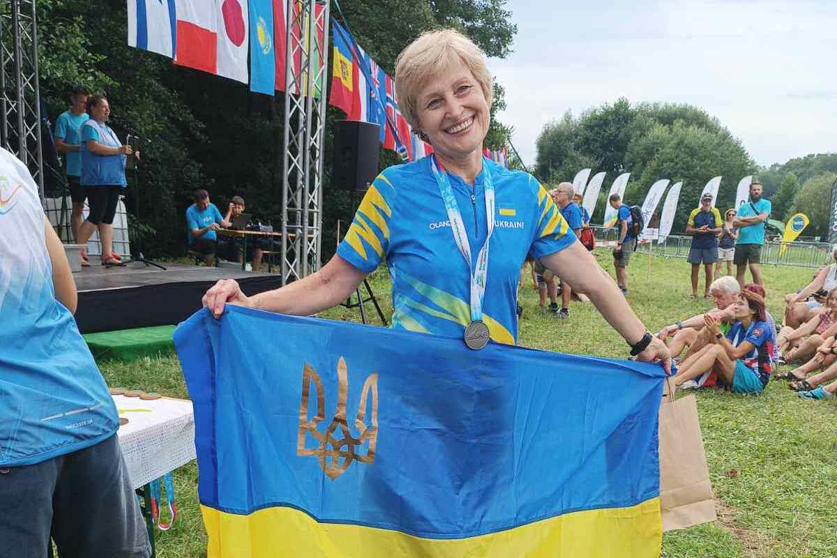 Днепрянка Елена Рудакова завоевала серебро чемпионата мира по спортивному ориентированию