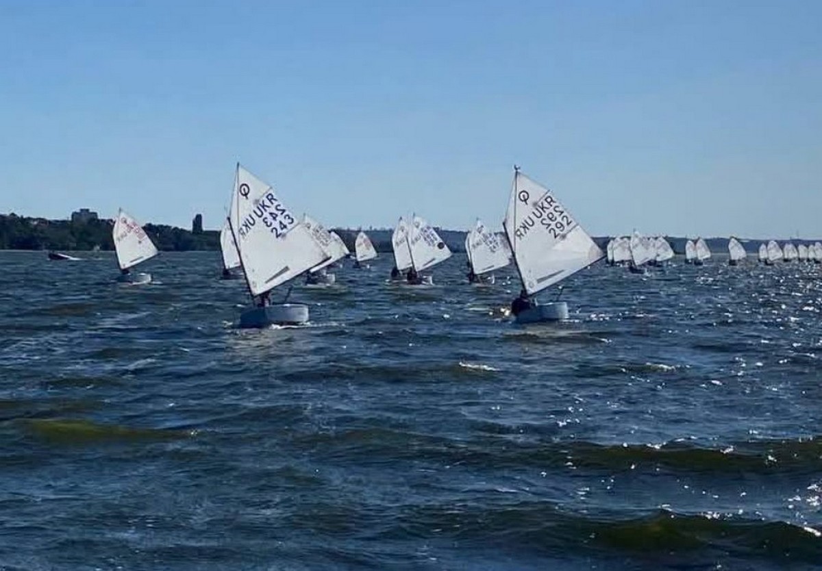 Спортсмени Дніпропетровщини здобули сім медалей на чемпіонаті України з вітрильного спорту