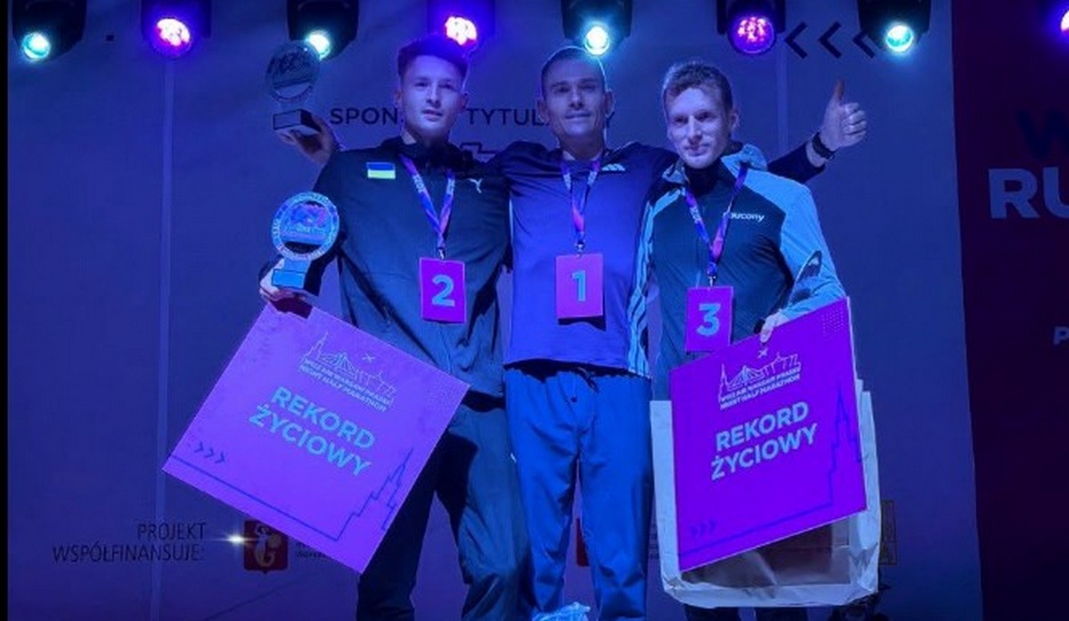 Легкоатлет із Дніпра здобув “срібло” на півмарафоні у Варшаві