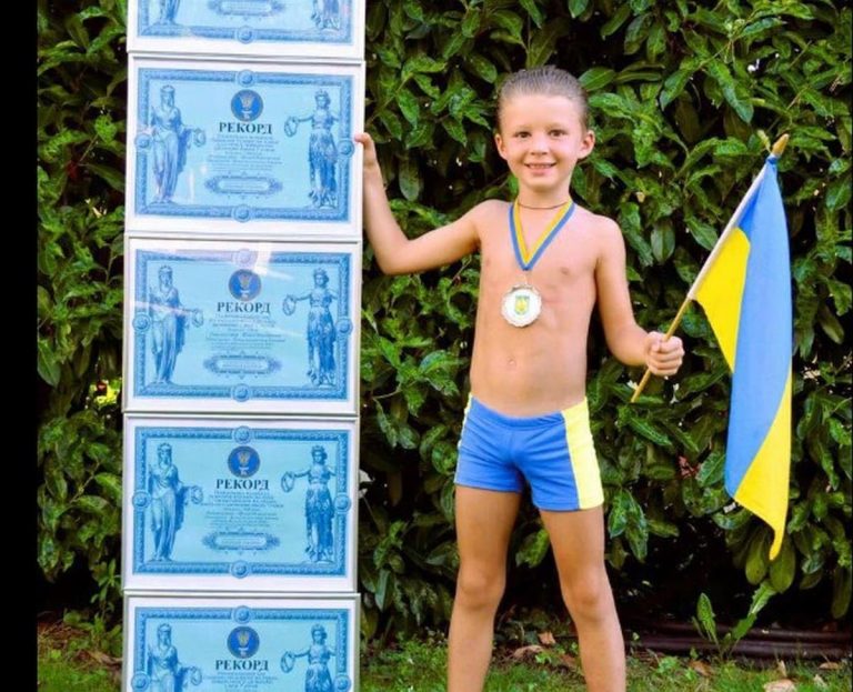 Юний спортсмен із Кам’янського району встановив п’ять національних рекордів України