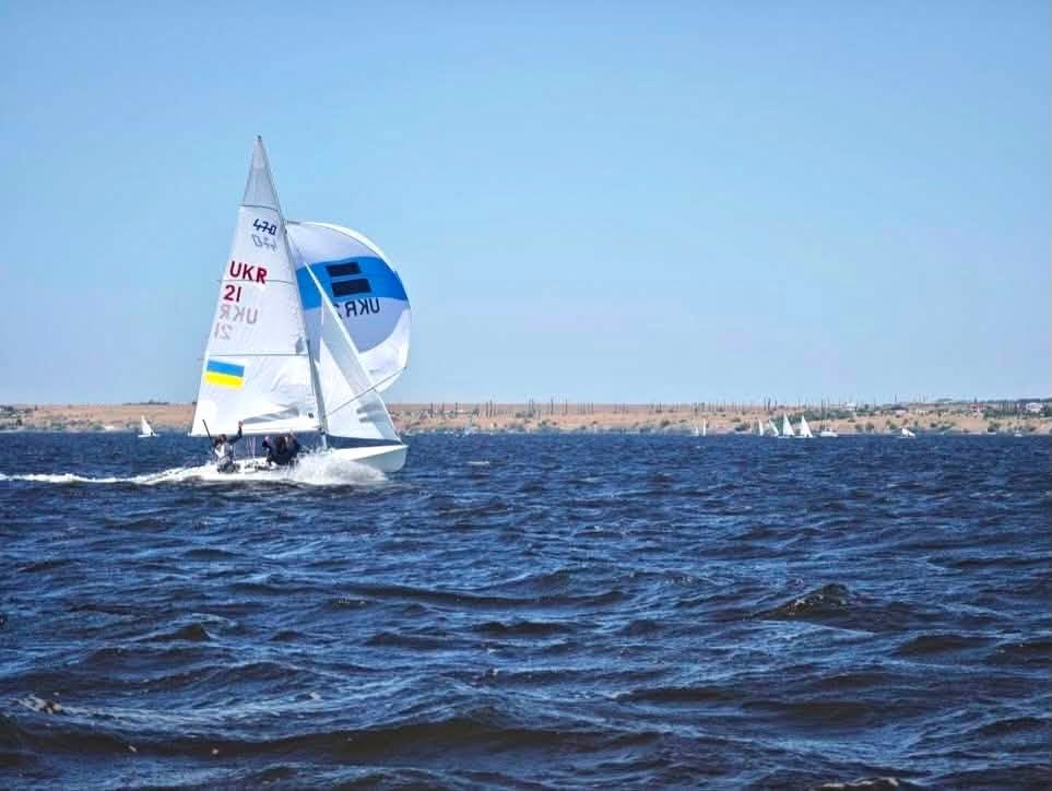 Днепряне стали чемпионами Украины по парусному спорту Дніпряни стали чемпіонами України з вітрильного спорту