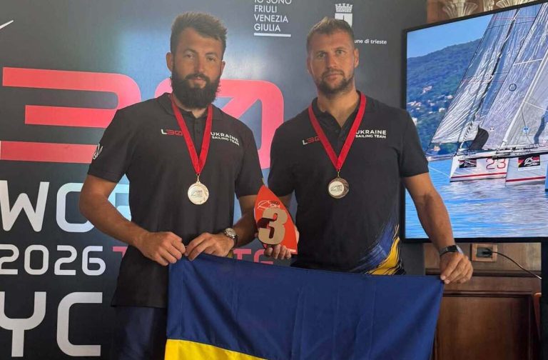 Экипаж из Днепра завоевал «бронзу» на чемпионате мира по парусному спорту