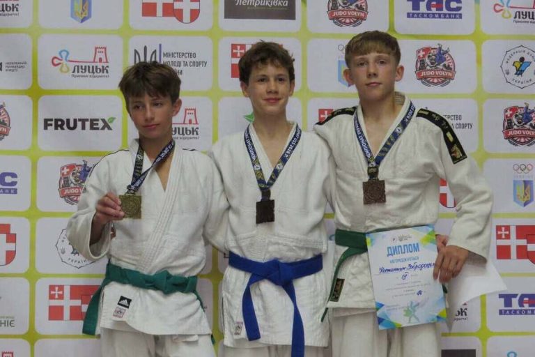 Спортсмени Дніпропетровщини стали призерами чемпіонату України з дзюдо U15