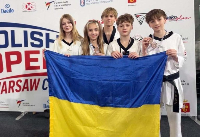 Дніпровські тхеквондисти вибороли три “бронзи” на міжнародному турнірі в Польщі