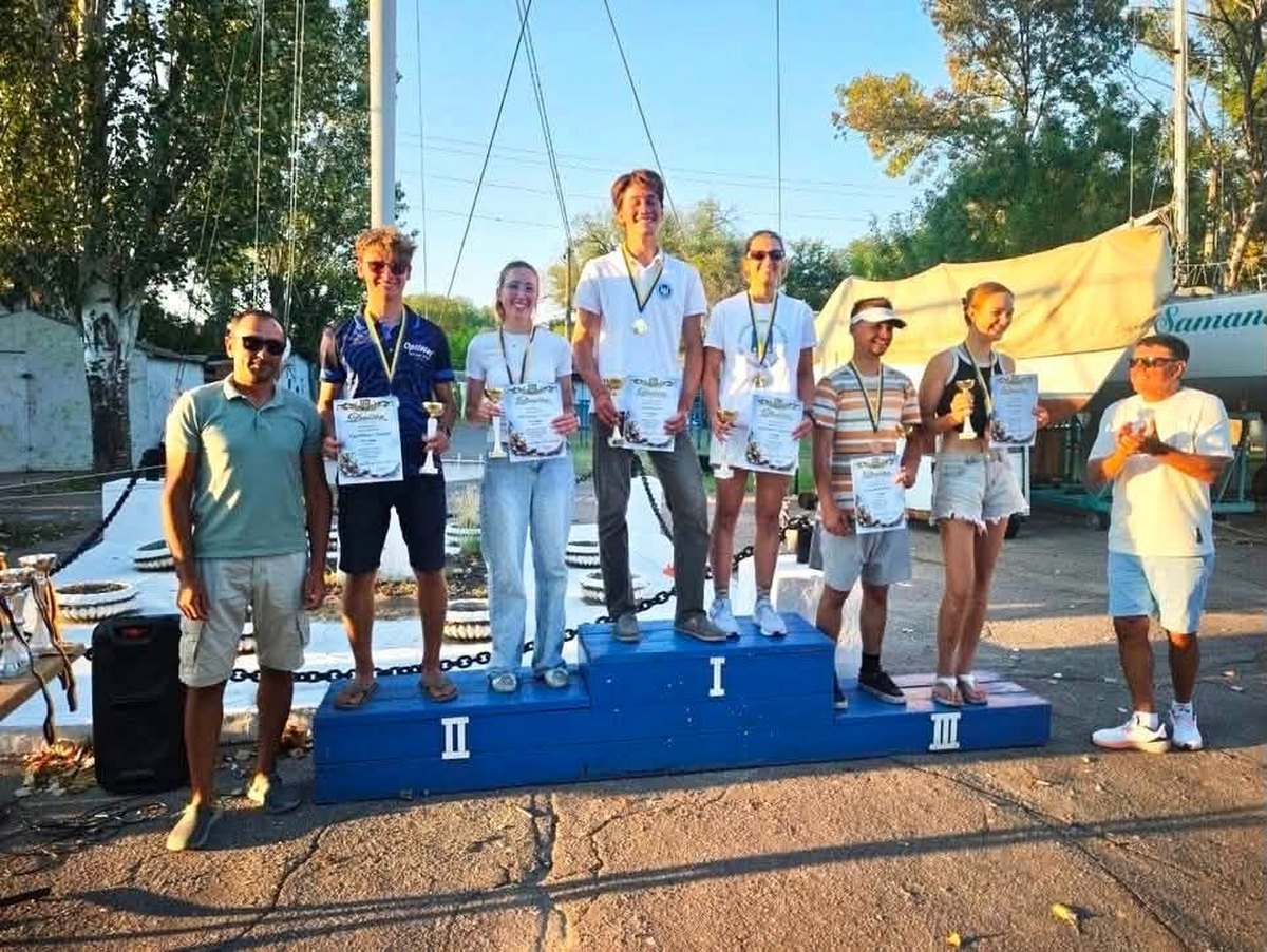 Днепряне стали чемпионами Украины по парусному спорту
