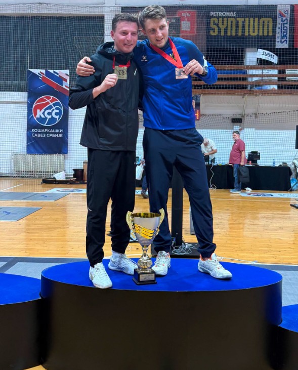 Фехтовальщик из Днепра Михаил Краснюк завоевал «бронзу» на турнире Belgrade Trophy Фехтовальщик из Днепра Михаил Краснюк завоевал «бронзу» на турнире Belgrade Trophy
