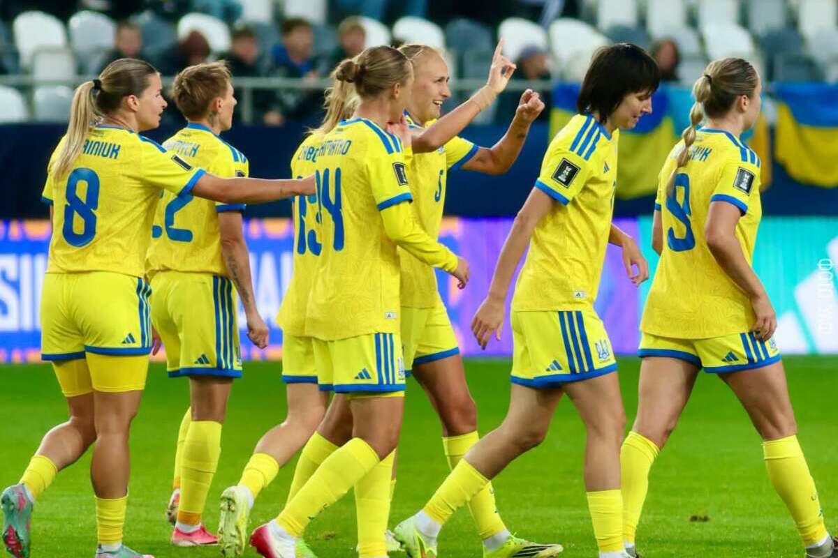 Женская сборная Украины сыграет на легендарном «Уэмбли» в решающем матче отбора на ЧМ-2027