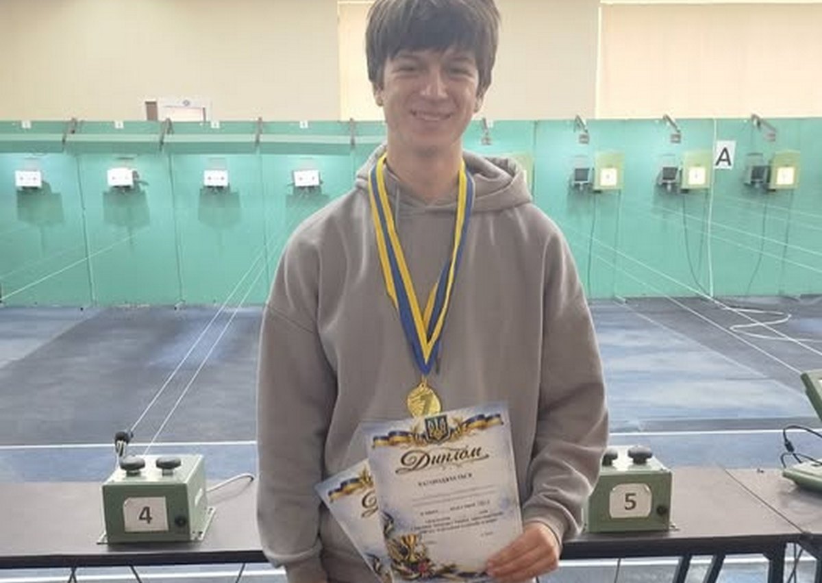 Спортсмен из Днепропетровщины стал чемпионом Украины по пулевой стрельбе
