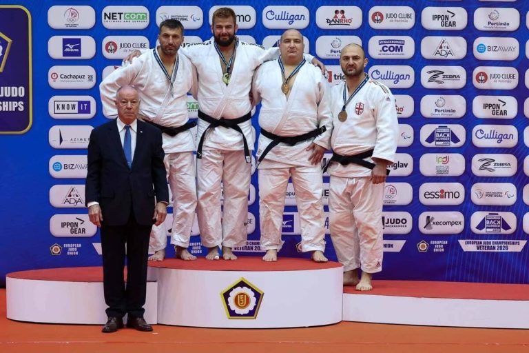 Днепрянин Эльдар Бабаев стал бронзовым призером чемпионата Европы по дзюдо среди ветеранов
