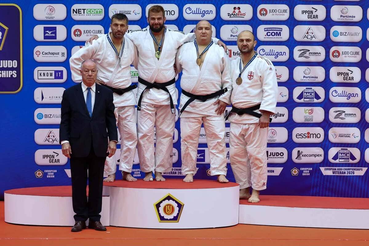 Днепрянин Эльдар Бабаев стал бронзовым призером чемпионата Европы по дзюдо среди ветеранов