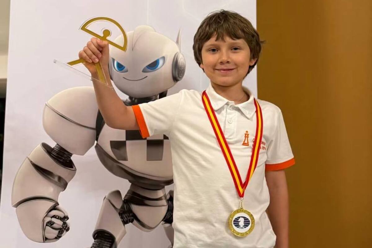 9-річний шахіст із Дніпра Мирон Нетребка виборов “золото” чемпіонату світу