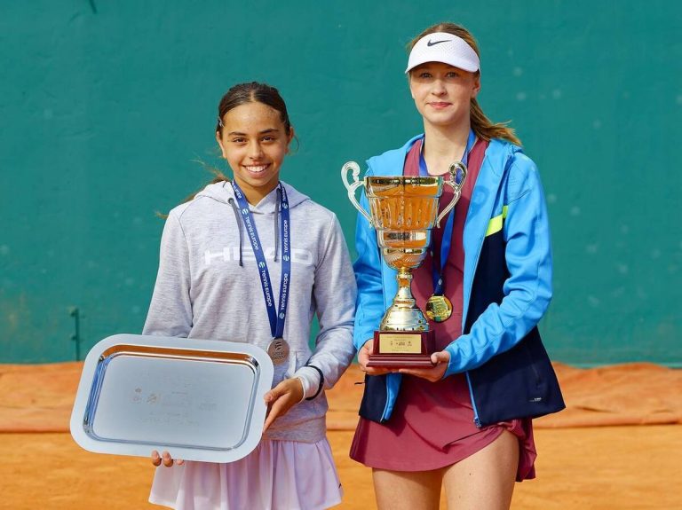 Теннисистка из Каменского Мария Кочерженко стала чемпионкой Итогового турнира U14