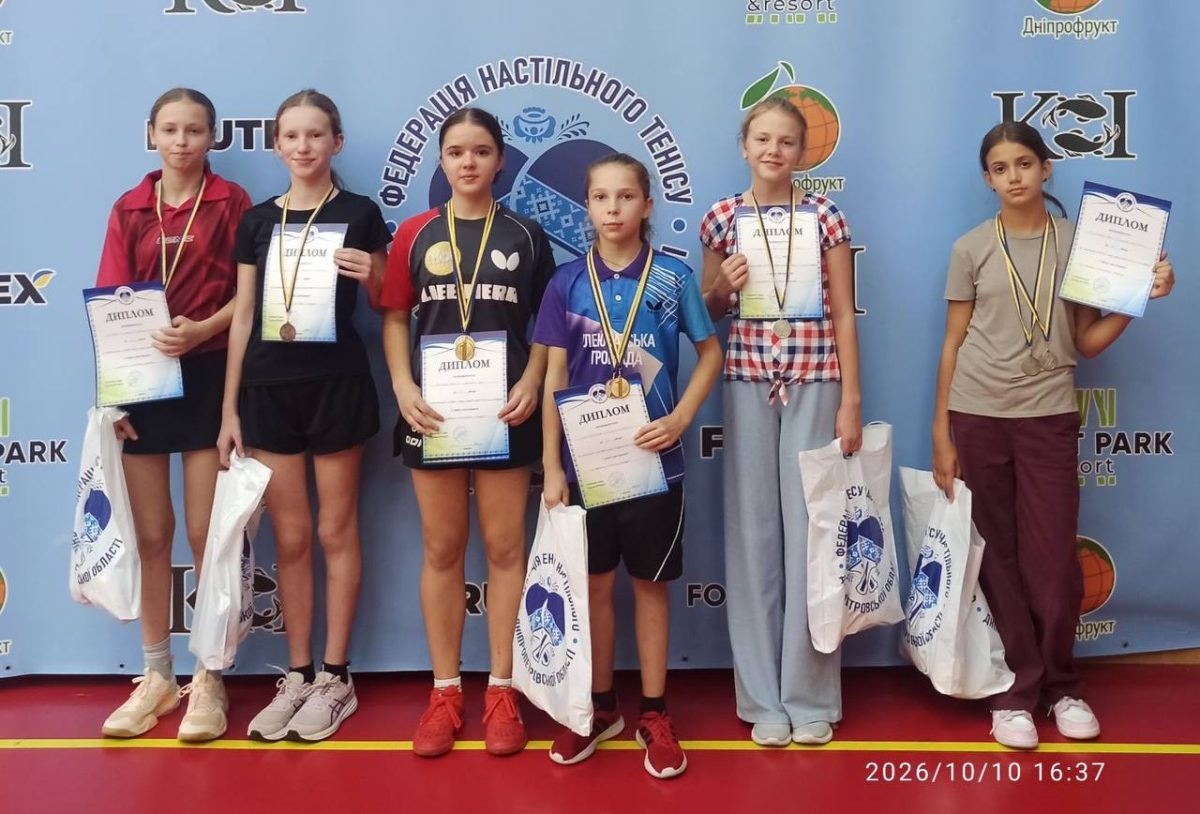 Каменская теннисистка Ярослава Онищенко завоевала «серебро» чемпионата области